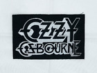 Ozzy Osbourne Logo Heavy Metal Denim Patch DIY Band Punk Black Sabbath Dio
