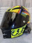 AGV Corsa VR46 Size  XL Valentino Rossi With Sena 5S SP77 Bluetooth Speakers