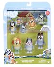 BLUEY EXTENDED FAMILY HEELER 8 PACK FIGURES Chattermax Nana Uncle Stripes Rad