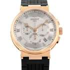 Breguet Marine Chronograph 42.3mm 18K Pink Gold Silver Dial 5527BR/12/5WV