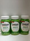 Lot Of 3 Centrum Adults - 200 Count Each Multivitamin & Multimineral Supplement