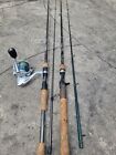 Baitcasting Rod and Spinning combo LOT
