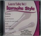 Lauren Talley Volume 1 Christian Karaoke Style NEW CD+G Daywind 6 Songs