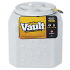 Vittles Vault Outback Pawprint Plastic Pet Food Storage Container, Grey