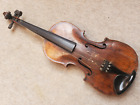 Very old 4/4 violin with cracks, needs repair Made 1837?