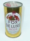 New ListingEmpty Bottom Opened 12oz Fox Deluxe Beer Flat Top -  Cool Vanity Lid Attached!!