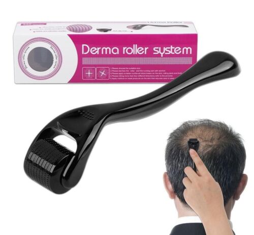 Beard Derma Roller For Hair Loss Beard Growth 0.50MM Titanium Derma Roller micro