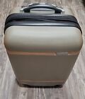 Samsonite Hardside Carryon Spinner GRAY Carry on Expandable Rolling Luggage Read