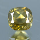 Fancy Color 100% Natural Diamond 2.03cts Nice Greenish Yellow Color Cushion Cut