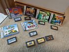 gameboy advance games lot, 9 titles, great condition, includes 2 Mario & DK game