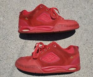 Emerica Reynolds 1 Red/Red Skate Shoe VTG Size 11.5