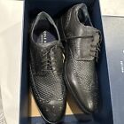 Cole Haan Grand OS Black Leather Wing Tip Oxford Shoes Mens Size 8.5
