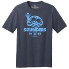 Seattle Sounders 1983 Logo NASL Soccer TRI-BLEND Tee Shirt