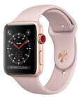 Apple Watch Series 3 38mm Rose Gold Case Pink Band GPS + Cellular - Very Good