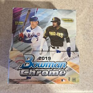 2019 Bowman Chrome Baseball Factory Sealed Hobby Box