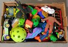 Mixed Random Toy Junk Drawer Lot Cars Figures Balls Parts/Repair 5 Lbs
