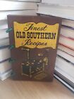 Finest Old Southern Recipes Vintage 1969 WOOD COVER Cookbook