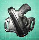 Tagua BH1-1031 LH Black Leather Thumb Break Belt Holster for Walther P22 3.4