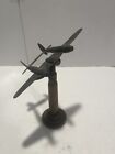 RARE Original 1940's WWII Trench Art P-38 Lightning Airplane With 40 MM Shell