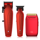 Supreme Trimmer 3-in-1 VADER DLC Barber Kit | STC5098 ST3778 STF602 | Red