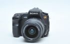 Sony Alpha a200 DSLR Camera W/AF 18-55mm Zoom Lens Kit 080