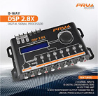 PRV AUDIO DSP 2.8X Car Audio Crossover and Equalizer 8 Channel Full Digital