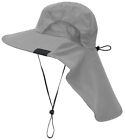 Sun Flap Hat Cap UV Protection Fishing Hiking Brim Neck Cover Bucket USA