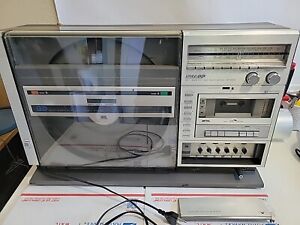 Rare Vintage Sharp VZ3000 Stereo System, Untested Don't Have The Plug Type.