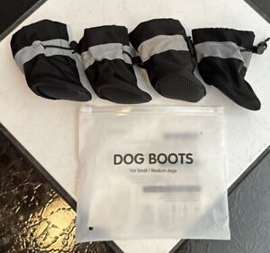 Size 5 Dog Puppy Boots Shoes Anti Slip Heat Pavement Ice Snow Protection