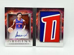 2023 Panini Origins Ausar Thompson Rookie Auto Booklet Patch /10 #RAB-ASR (AT)