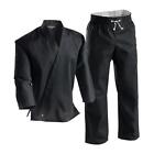 Century Black 8oz Middleweight Uniform Gi with Contact Pants Size 5 New