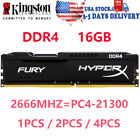 HyperX FURY DDR4 16GB 32GB 64GB 2666MHz PC4-21300 Desktop RAM Memory DIMM 288Pin