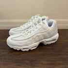 Nike Air Max 95 Essential Triple White Men’s Sneakers Size 10 CT1268-100