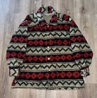 Vintage Jazzman Sportswear Aztec Navajo Wool Chore Jacket Coat Button Sz M