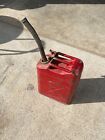 Vintage USA Gas Jerry Can Army Military US Jeep QMC  Nozzle 1945 spout jeep