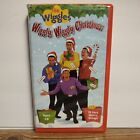 The Wiggles Wiggly Christmas VHS Video Tape Red Original Cast