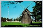 Windmill Sag Harbor Long Island New York Vintage Unposted Postcard