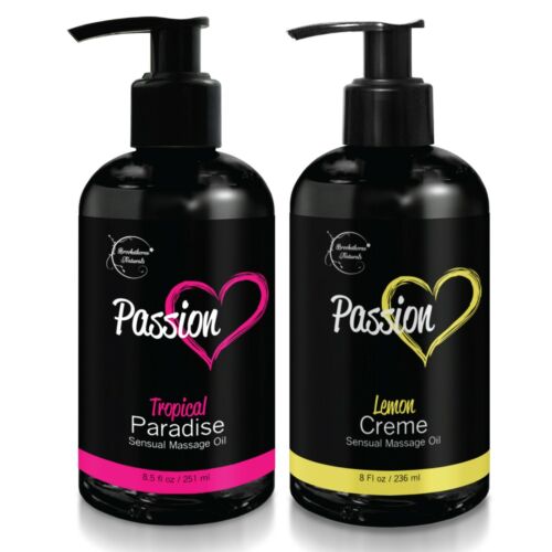 Passion Sensual Massage Oil - Set of 2 Massage Oil for Couples