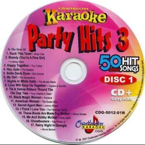 CHARTBUSTER PARTY HITS KARAOKE CDG DISC CD+G 5012-01 OLDIES POP ROCK CD MUSIC !