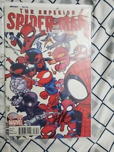 New ListingSUPERIOR SPIDER-MAN (2013) #32  Signed By SKOTTIE YOUNG Variant Cover
