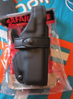 Safariland 070-83-261 Glock 17 22 Black Duty Holster Nylon Look RH L3 Mid-Ride