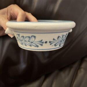 New ListingLee Davis Signed Studio Pottery Decorative Handles Bowl ~6x5.5x2”