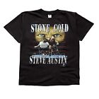 Vtg 1999 WWF Stone Cold Steve Austin Shirt XL WWE Wrestling 90s Mankind Attitude