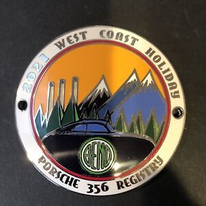 AWESOME Porsche 356 Registry 2021 West Coast Holiday badge