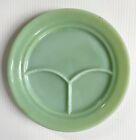 Vintage 10 inch Fire King Jadeite Plate 3 Section Divided Restaurant Ware READ