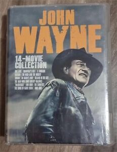 John Wayne 14 Movie Collection Box Set * Sealed* Brand New*