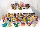 Fisher Price Little People Figures accessories Lot Of 69 Pcs No Duplicates (12)