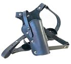 Sportsman's Chest Holster for Ruger Revolvers Black Leather Made in the USA