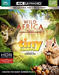 Wild Africa/Tiny Giants (4K) [Blu-ray]