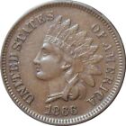 1866 Indian Cent--Attractive Extra Fine